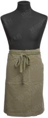 Czechoslovakian work apron, brown, surplus.