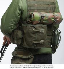 Finnish M05 gas mask pouch. 