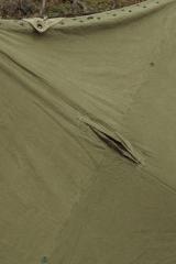Norwegian Rhombus Shelter Quarter, Olive Drab, Surplus.