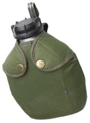 Finnish water bottle, ca 0.85 l, steel.