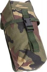 Dutch MOLLE General Purpose Pouch, Small, DPM / Woodland, Surplus. 