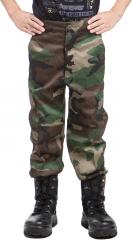 Mil-Tec Kids BDU Trousers, Woodland