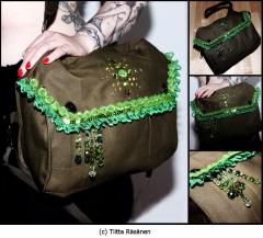 Finnish gas mask bag, surplus.