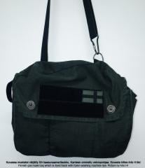 Finnish gas mask bag, surplus.