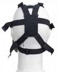 JNA M1 gas mask with carry bag, surplus.