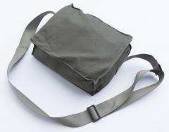 JNA M1 gas mask with carry bag, surplus.