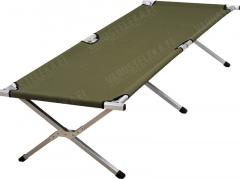 Mil-Tec Field cot, aluminium frame, 192 x 66 x 43 cm, olive drab.