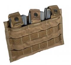 US MOLLE II M4 Triple Mag Pouch, Surplus. Coyote Brown