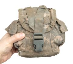 US MOLLE II 1 qt Canteen / General Purpose Pouch, Surplus.