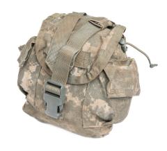 US MOLLE II 1 qt Canteen / General Purpose Pouch, Surplus. 