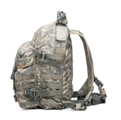 US MOLLE II Assault Pack, Surplus. PALS webbing on the side for additional pouches.
