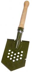 Russian field spade, straight, spring steel. 