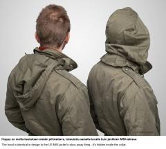 Austrian Anzug 75 Field Jacket, Olive Drab, Surplus.