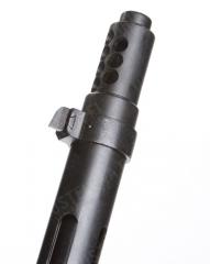 Finnish M/31 Suomi SMG, with muzzle brake, deactivated.