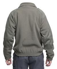 French Fleece Jacket, Green, Surplus.