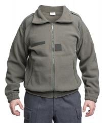 French Fleece Jacket, Green, Surplus