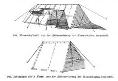 NVA shelter half, Strichtarn, surplus. 