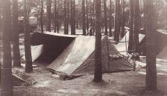 NVA shelter half, Strichtarn, surplus.