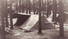 NVA shelter half, Strichtarn, surplus. 