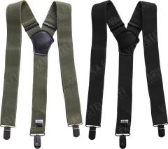 Mil-Tec trouser braces with clips.