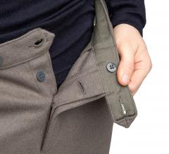 NVA enlisted men's wool trousers, Gray, surplus.