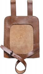 Wehrmacht e-tool carrier, leather, brown, reproduction Wehrmacht e-tool carrier, leather, brown, reproduction