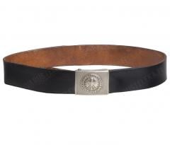 BW Leather Belt, Black, Surplus. 