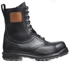 Swedish M90 combat boots, with safety toe.