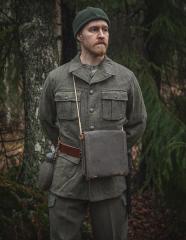 Swedish Canteen, Aluminum with Woolen Cover, Surplus.