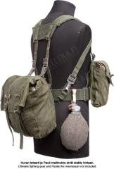 Swedish Canteen, Aluminum with Woolen Cover, Surplus.
