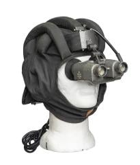 Polish PNW 57 Tank Helmet with Night-Vision Goggles, Surplus