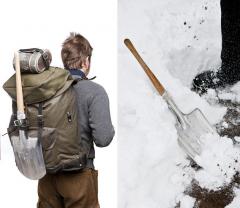 Swiss snow shovel, surplus.
