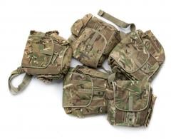British Osprey Gas Mask Pouch / Field Pack, MTP, Surplus. These are in really nice condition.
