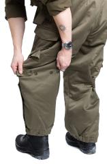 Austrian winter trousers, olive drab, surplus. 