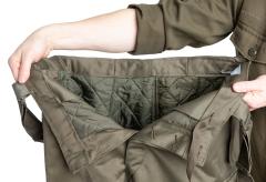 Austrian winter trousers, olive drab, surplus.