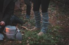 Swedish Leg Warmers, Wool, Surplus.