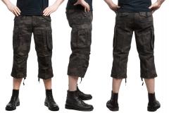 Brandit Industry 3/4 shorts, Dark Camo. 