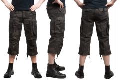 Brandit Industry 3/4 shorts, Dark Camo.