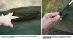 British mosquito tent, surplus.