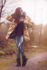 British MVP rain jacket, Desert DPM, surplus.