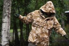 British MVP rain jacket, Desert DPM, surplus.