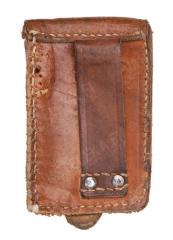 JNA ammunition pouch, leather, surplus.