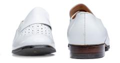 Bundesmarine dress shoes, white, surplus.