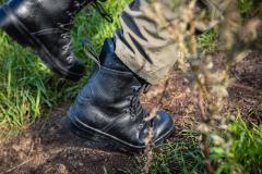 BW KS2005 / Haix DMS combat boots, surplus.