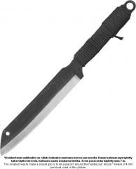 Terävä Skrama 240 Bare Tang, Carbon Steel.