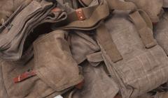 Soviet AK-47 five magazine pouch, surplus.