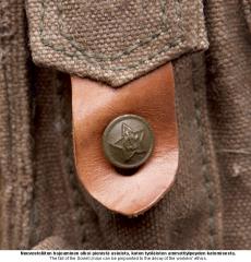 Soviet AK-47 five magazine pouch, surplus.