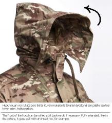 British PCS Windproof Smock, MTP, surplus.