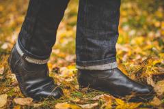 Finnish leather jackboots, surplus.