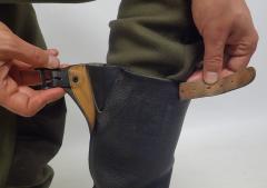 Bundesmarine jackboots, surplus.